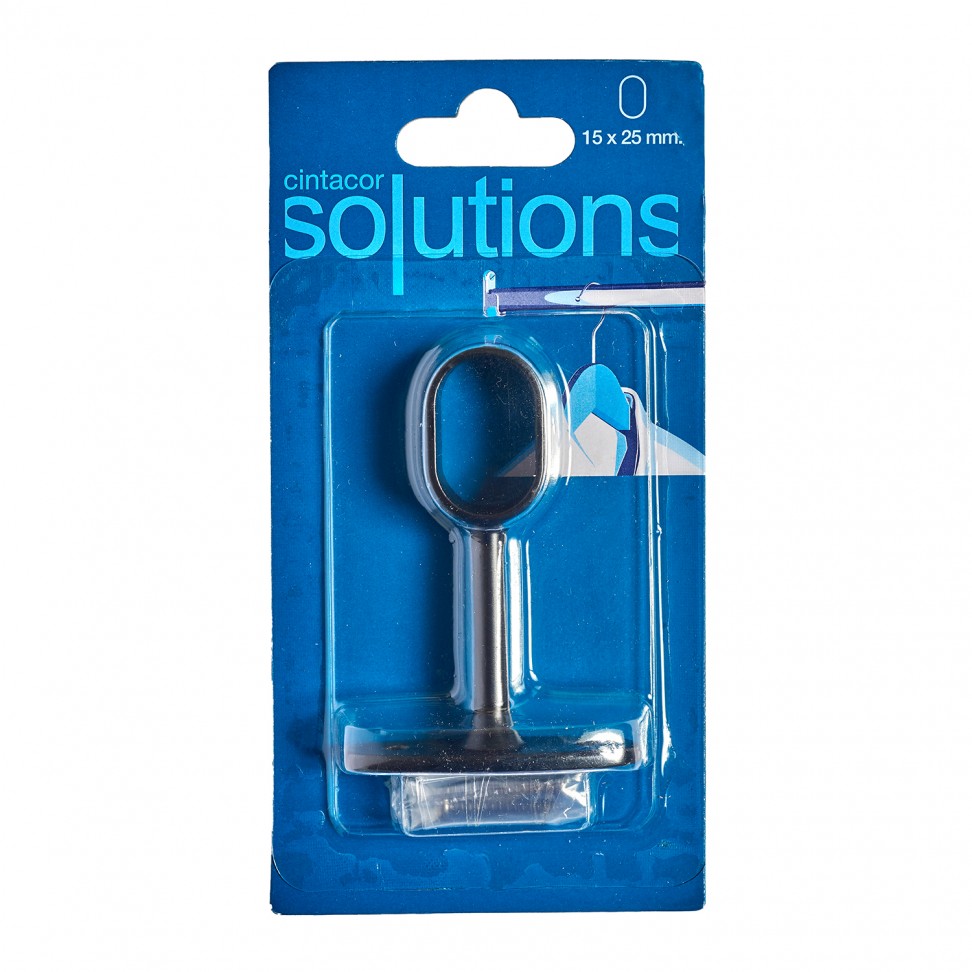 Sistema Oval Superior Central Preto