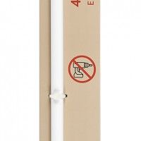 Pqueno Varão Adesivo 40-70cm Branco Pqueno Varão Adesivo 40-70cm Branco