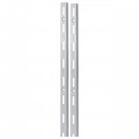 Perfil P/Suporte Simples 100cm Prata 2un Perfil P/Suporte Simples 100cm Prata 2un