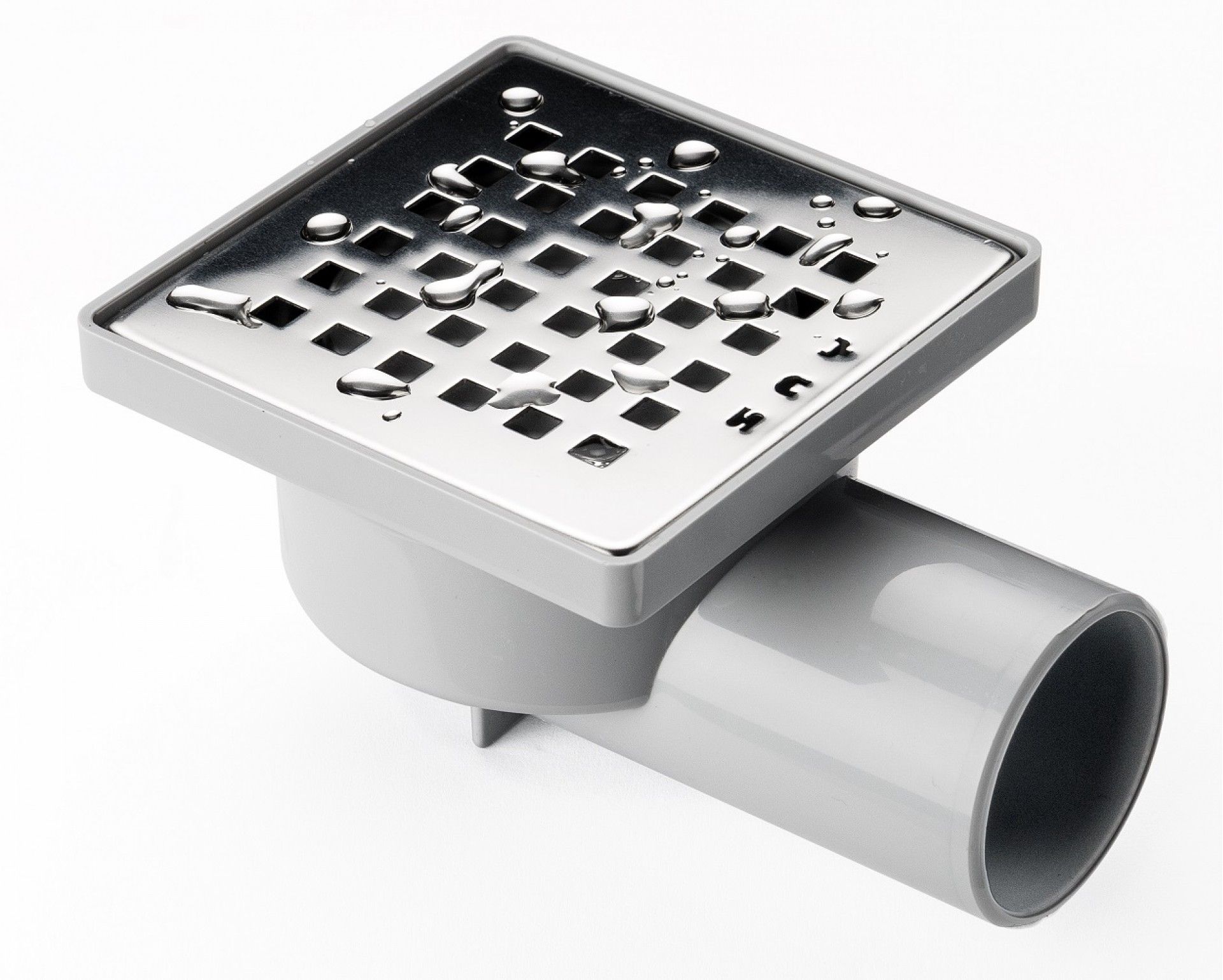 Ralo Sifonado Easy C/Grelha 10x10 Inox