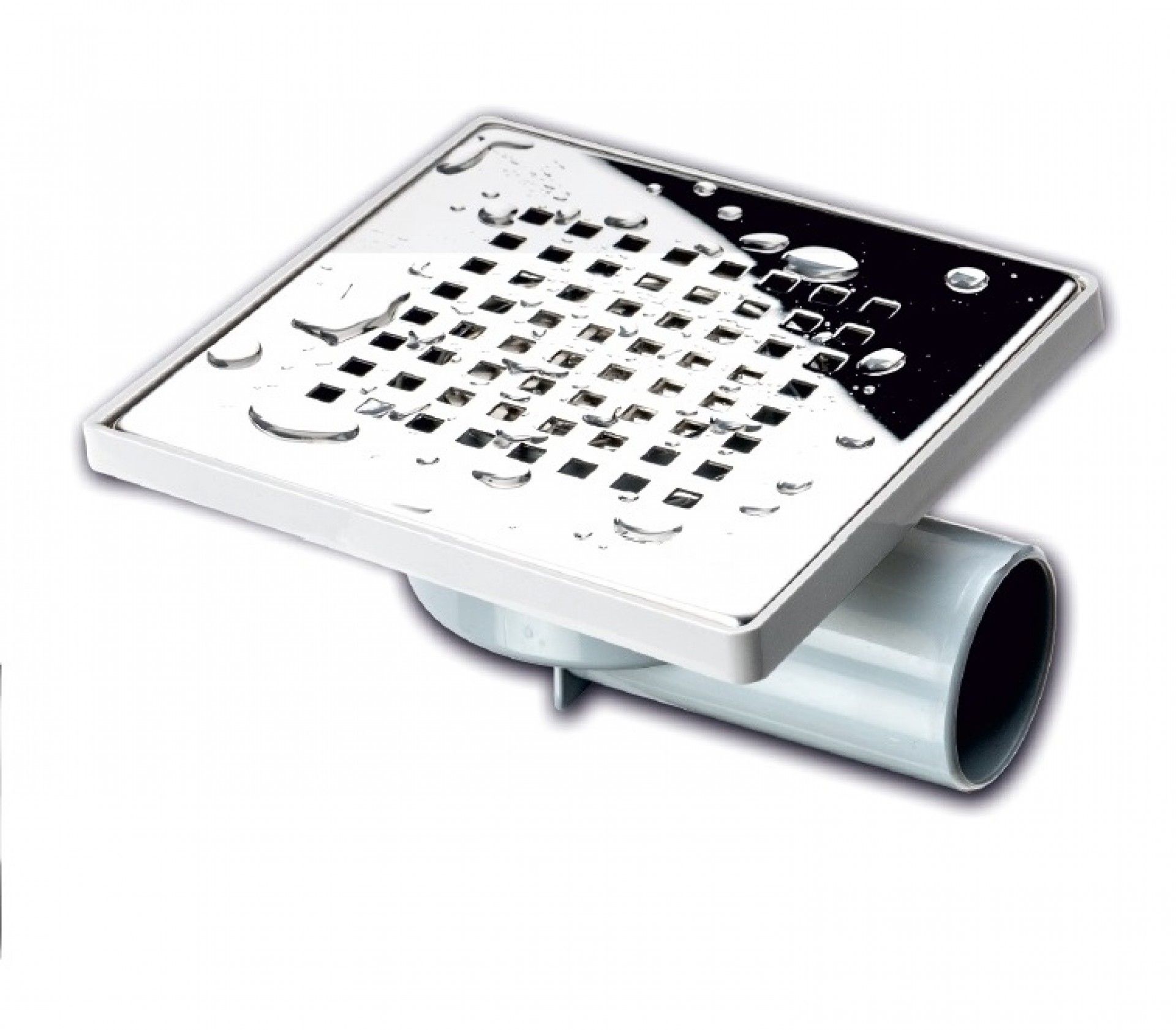 Ralo Sifonado Easy C/Grelha 15x15 Inox