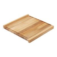 Tábua de cozinha em faia reversível 35x35x2cm Tábua de cozinha em faia reversível 35x35x2cm