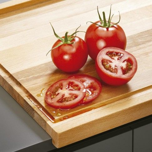 Tábua de cozinha em faia reversível 35x35x2cm Tábua de cozinha em faia reversível 35x35x2cm