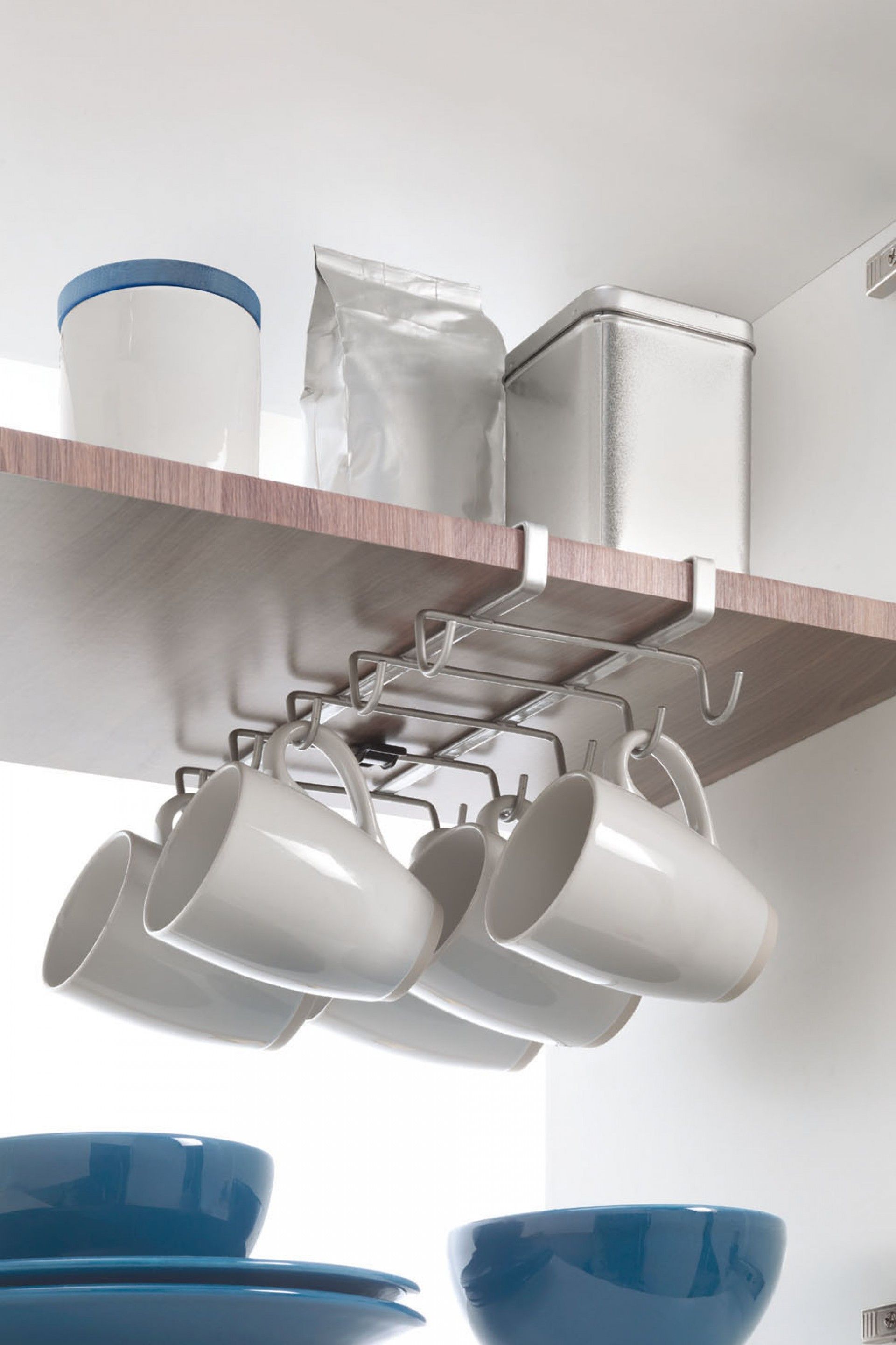 Suporte canecas My Mug Prata