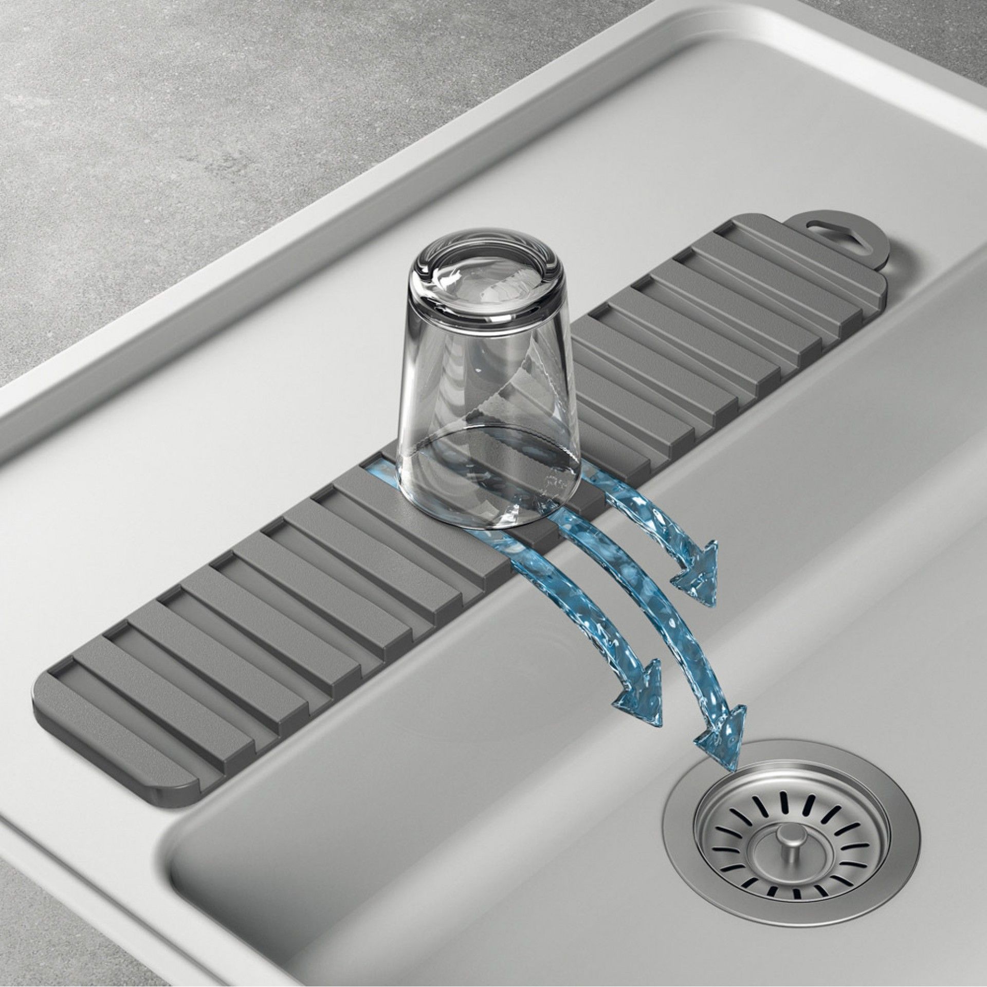 Escorredor reversível