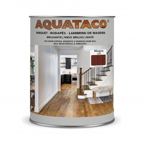 Verniz Aquataco Mate Mogno 1l Verniz Aquataco Mate Mogno 1l