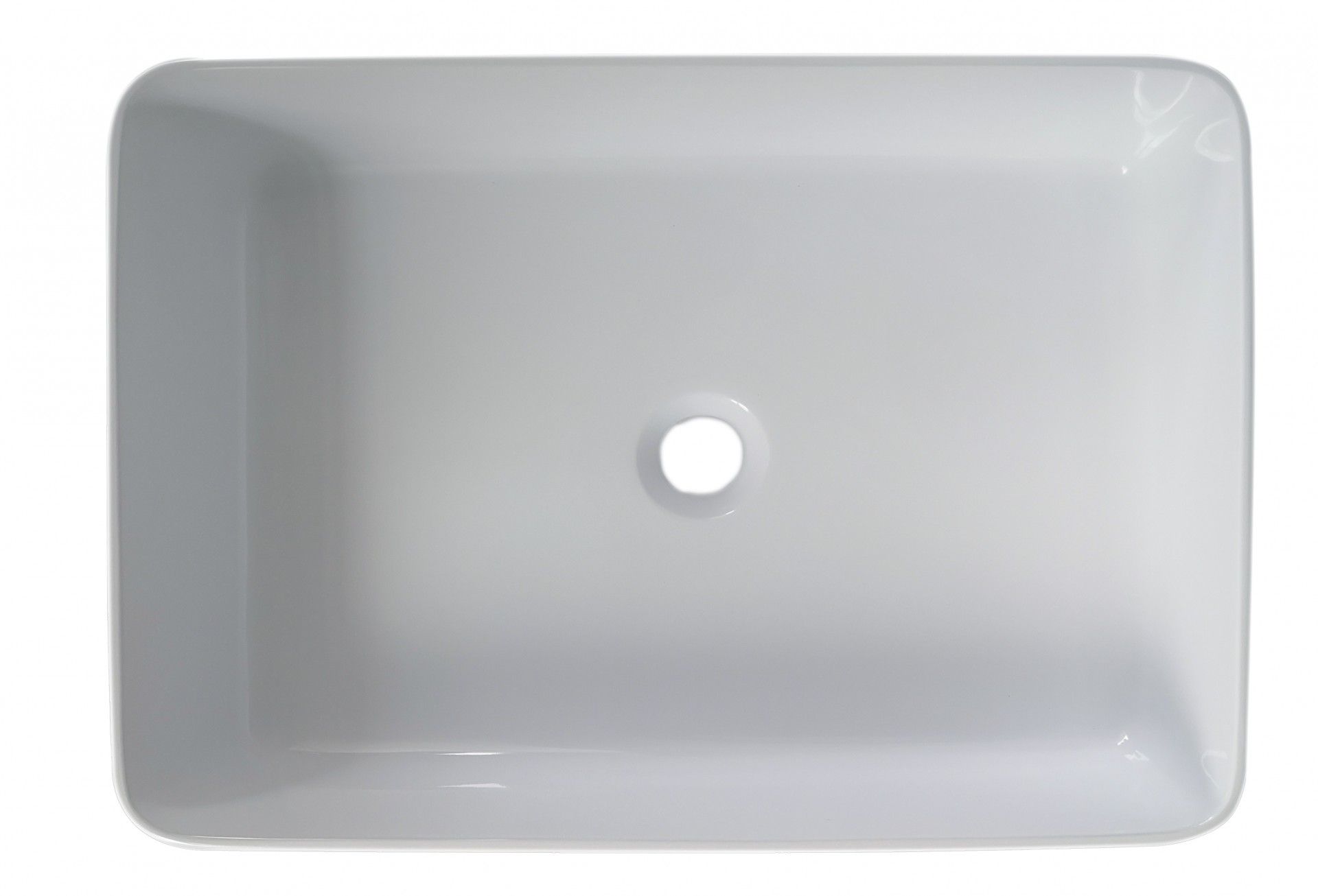 LAVATÓRIO POUSAR RESINA 50X36X14 BRANCO