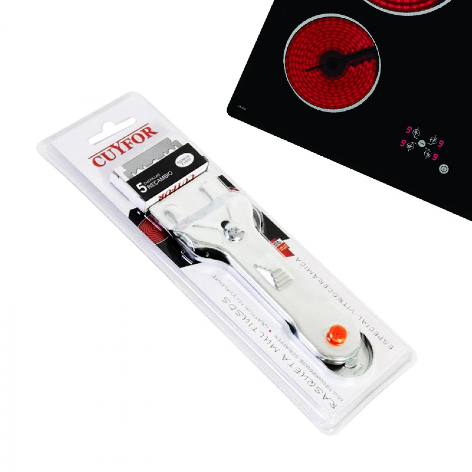 Raspador P/ Placa Vitrocerâmica