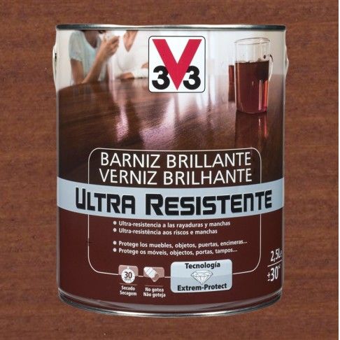Verniz Ur Interior Aqua Brilhante Teca 2,5l Verniz Ur Interior Aqua Brilhante Teca 2,5l