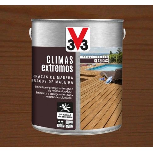 Proteção Terraço Climas Extremos Aqua Teca 2,5l Proteção Terraço Climas Extremos Aqua Teca 2,5l