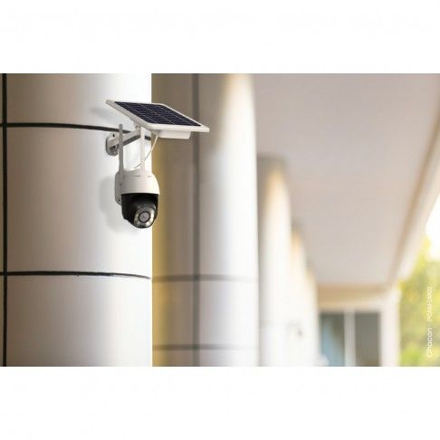 CÂMARA ROTATIVA WIFI C/PAINEL SOLAR CÂMARA ROTATIVA WIFI C/PAINEL SOLAR