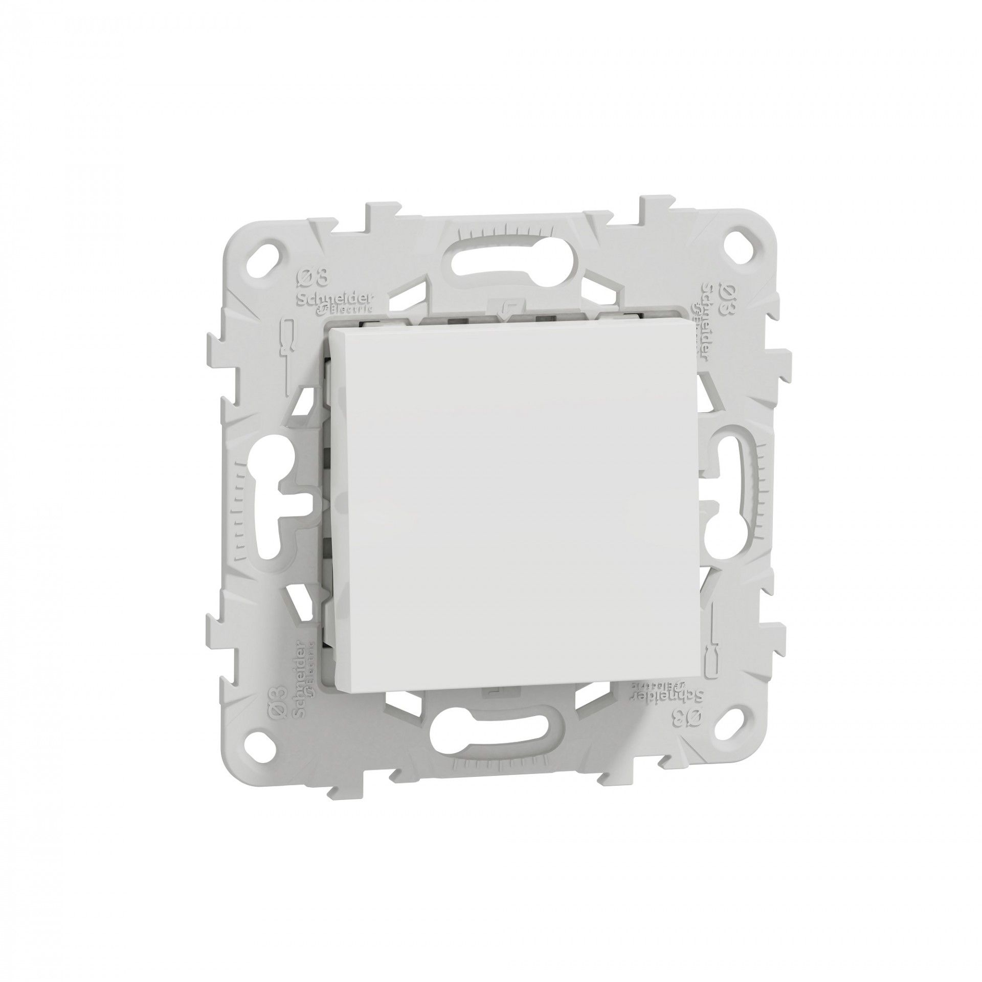 Comutador Escada 10a Única Branco