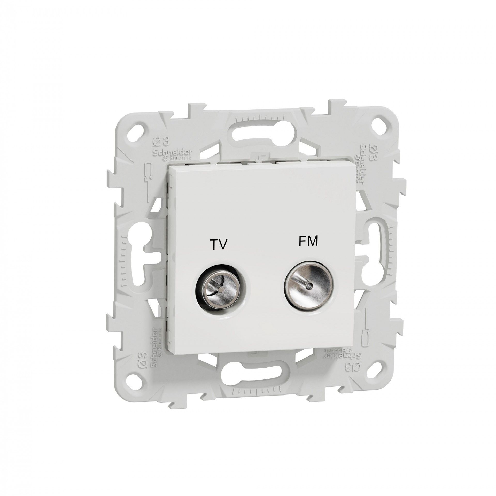 Tomada Tv/R Deriva Única Branco