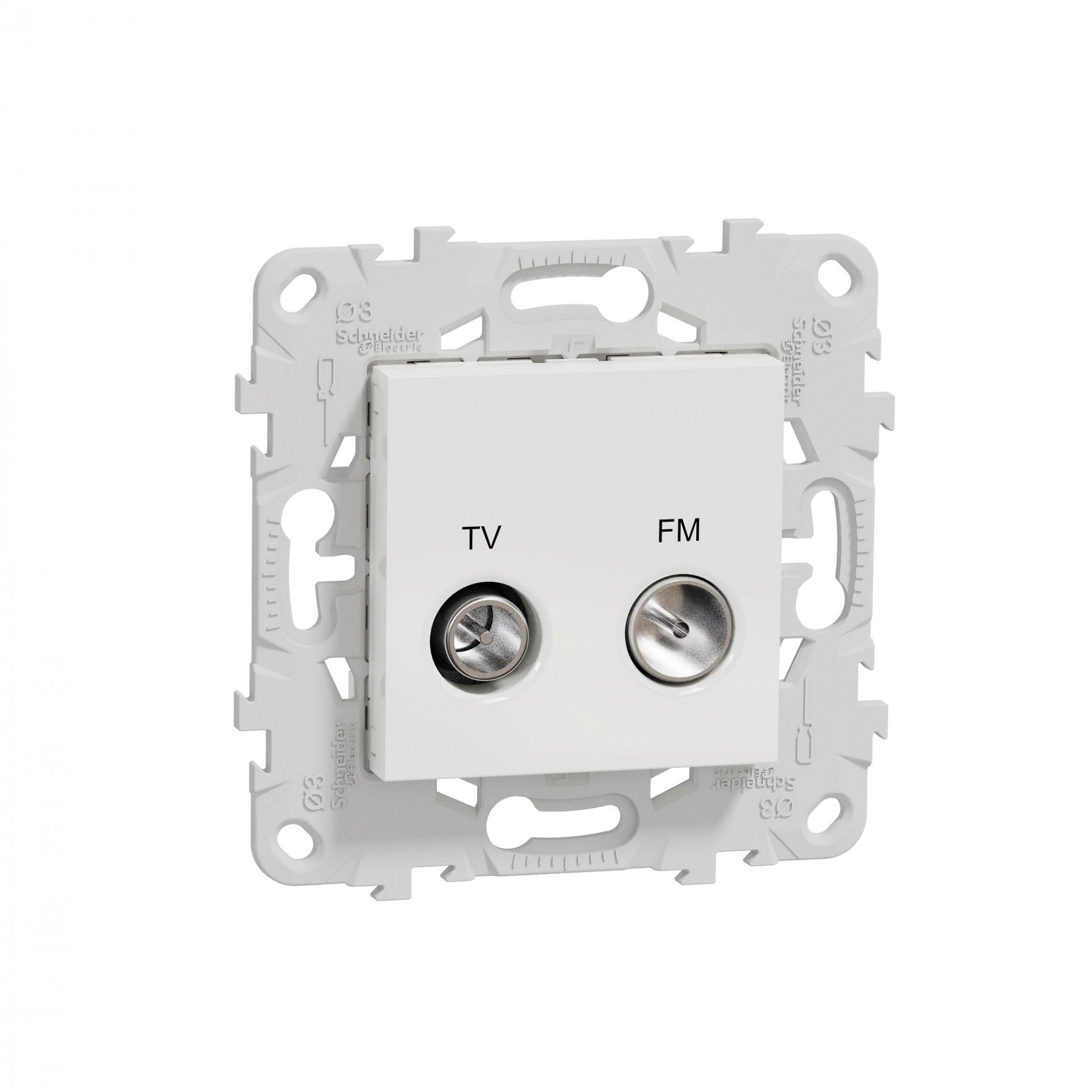 Tomada Tv/R Termi Única Branco