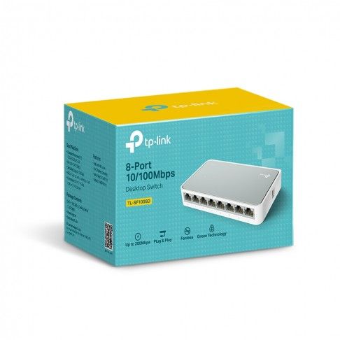 Switch De Mesa 8 Portas 10/100 Switch De Mesa 8 Portas 10/100