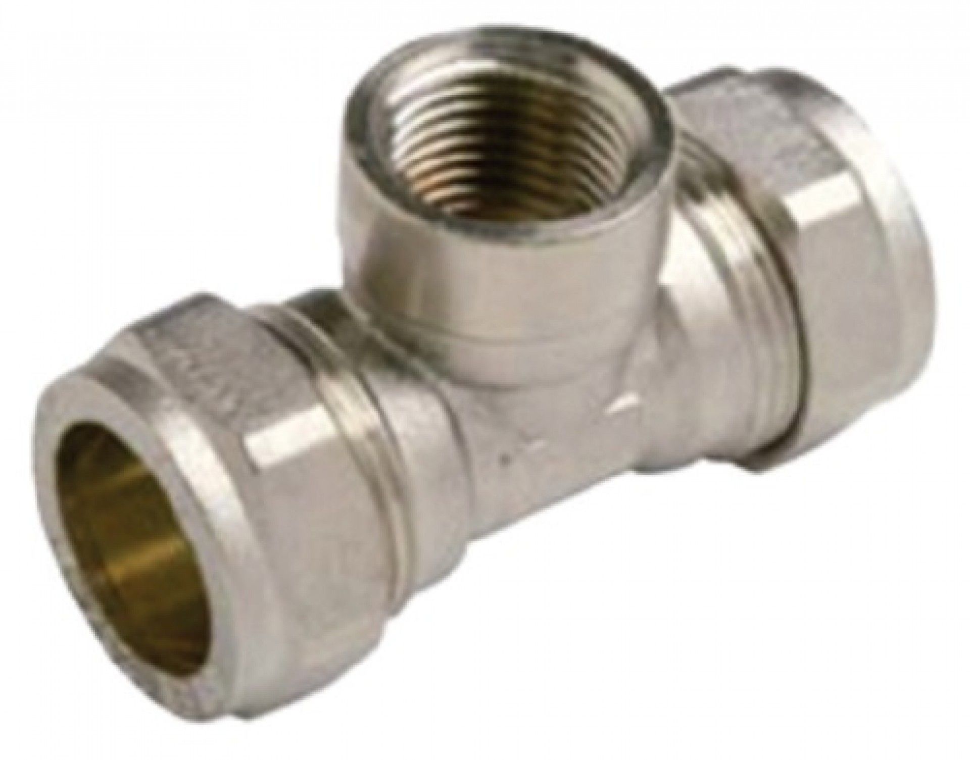 Te Rosc.C.F. 22x1/2x22 p/ Tubo Inox