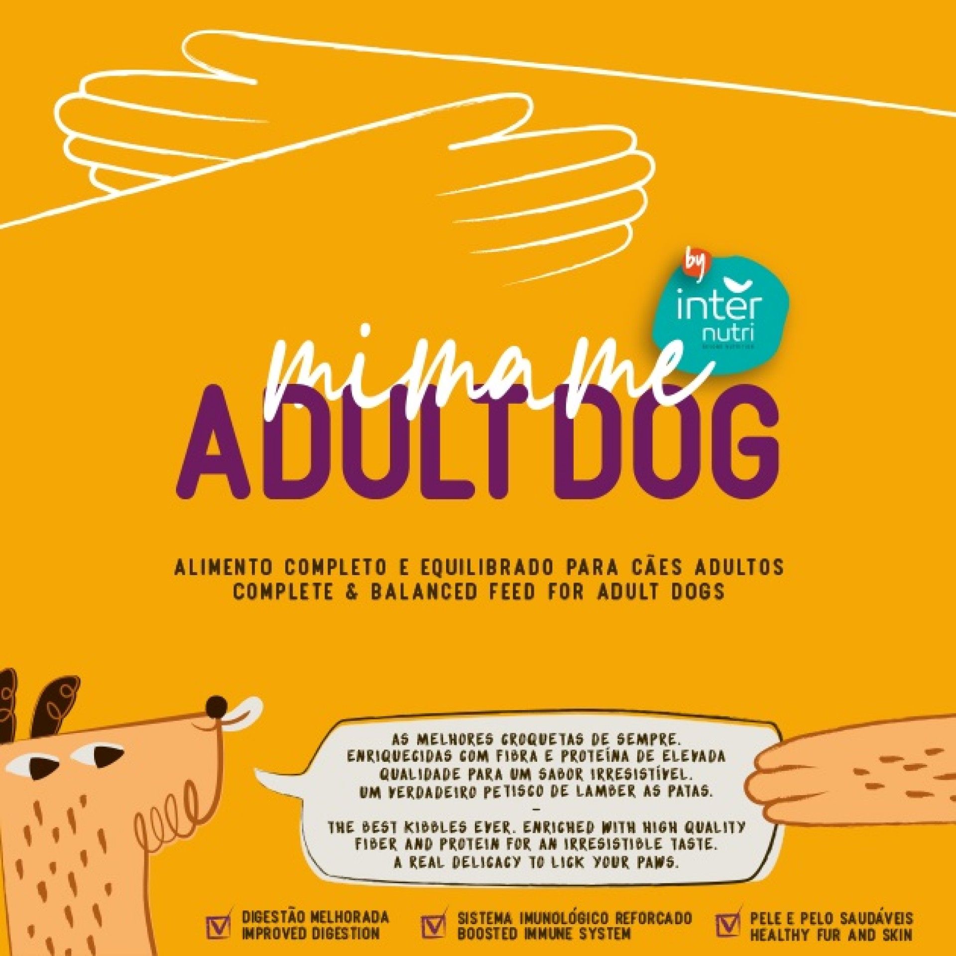 ALIMENTO PARA CÃO 10KG MIMAME INTERNUTRI