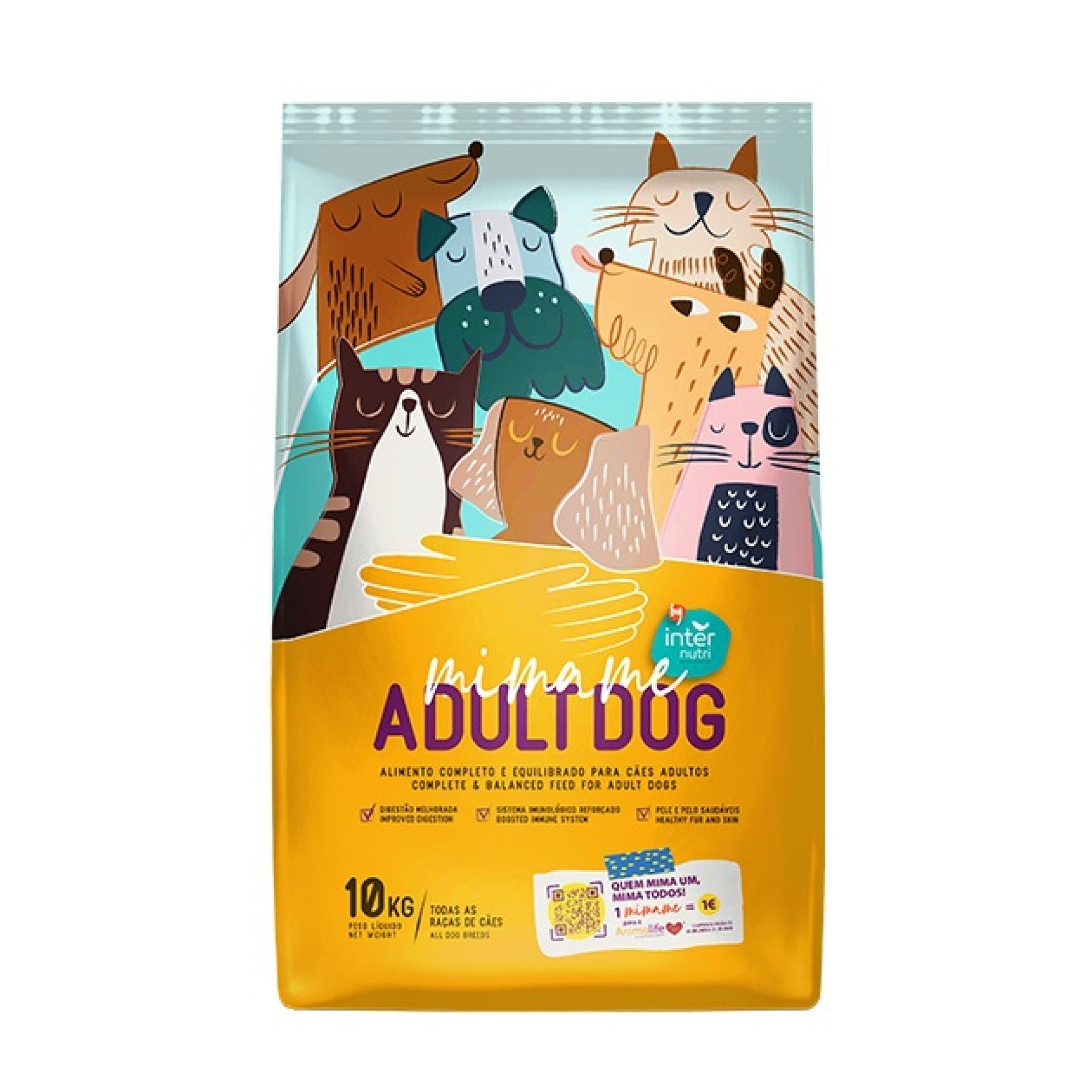 ALIMENTO PARA CÃO 10KG MIMAME INTERNUTRI