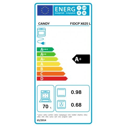 Forno Multifunções FIDCP X625 L C/Display Inox Forno Multifunções FIDCP X625 L C/Display Inox