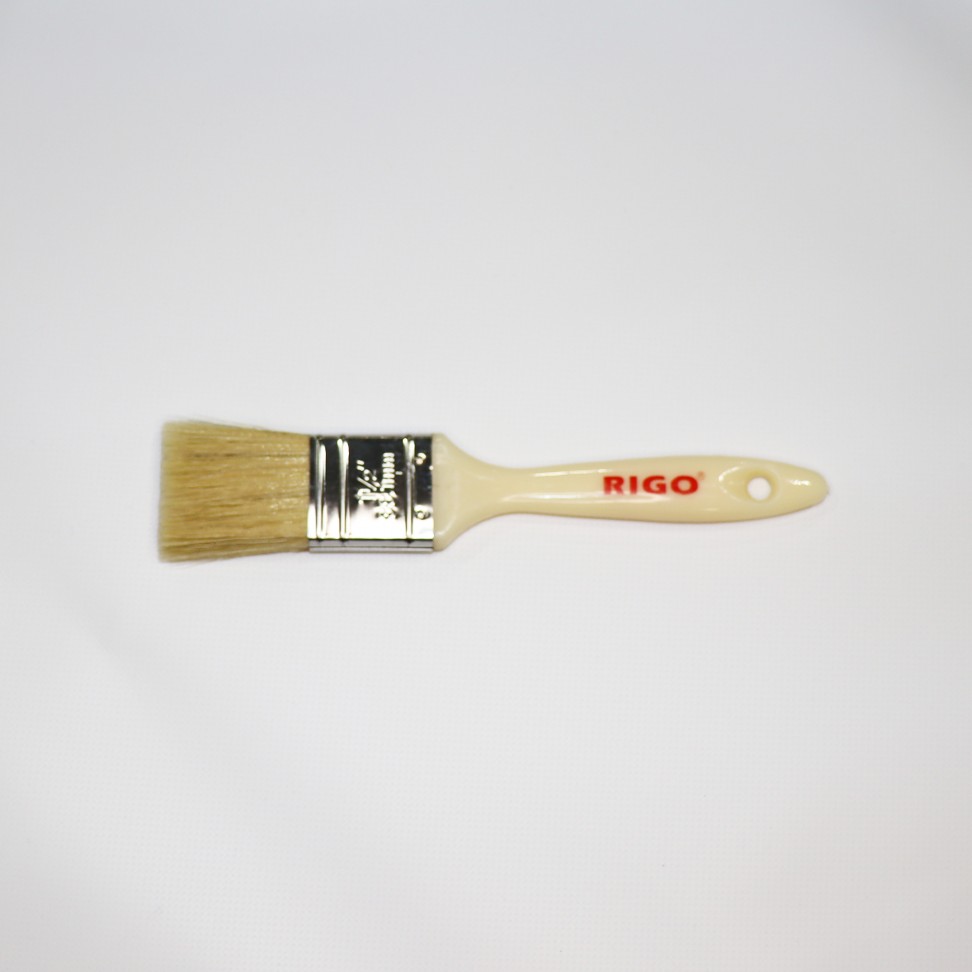 Trincha Minor Rigo Natural Branca 1,5"
