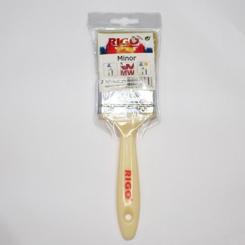 Trincha Minor Rigo Natural Branca 2,5" Trincha Minor Rigo Natural Branca 2,5"