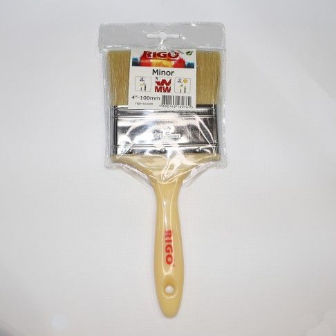 Trincha Minor Rigo Natural Branca 4" Trincha Minor Rigo Natural Branca 4"