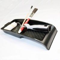 Conjunto Pintura Mini Rolo Antigota+Trincha+Pince Conjunto Pintura Mini Rolo Antigota+Trincha+Pince