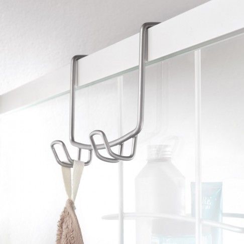 Estante Onda 2 prateleiras 26x20x58cm Cromado Estante Onda 2 prateleiras 26x20x58cm Cromado