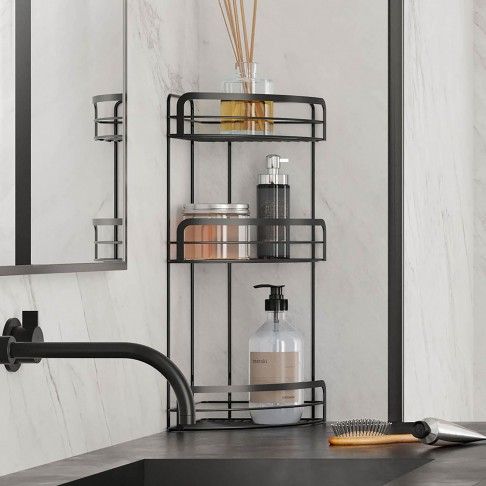 Estante Origin Canto 20x20x48 Preto Estante Origin Canto 20x20x48 Preto