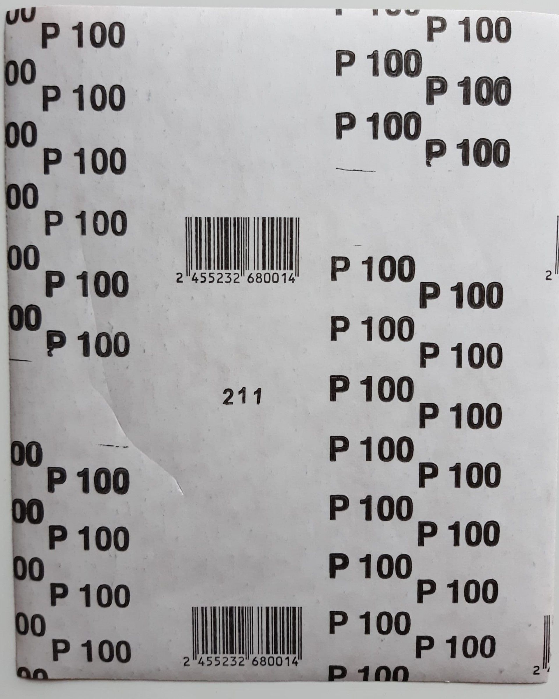 Lixa Para Madeira Grão 100 1 Unidade