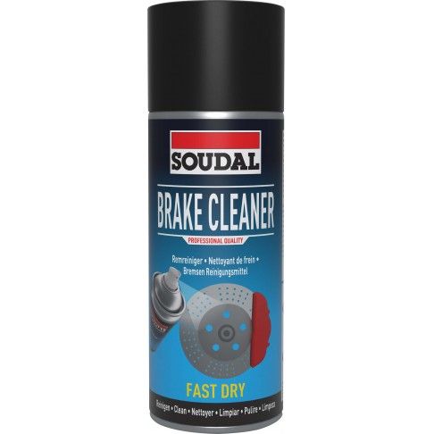 Spray Limpeza Travões Soudal 400ml Spray Limpeza Travões Soudal 400ml