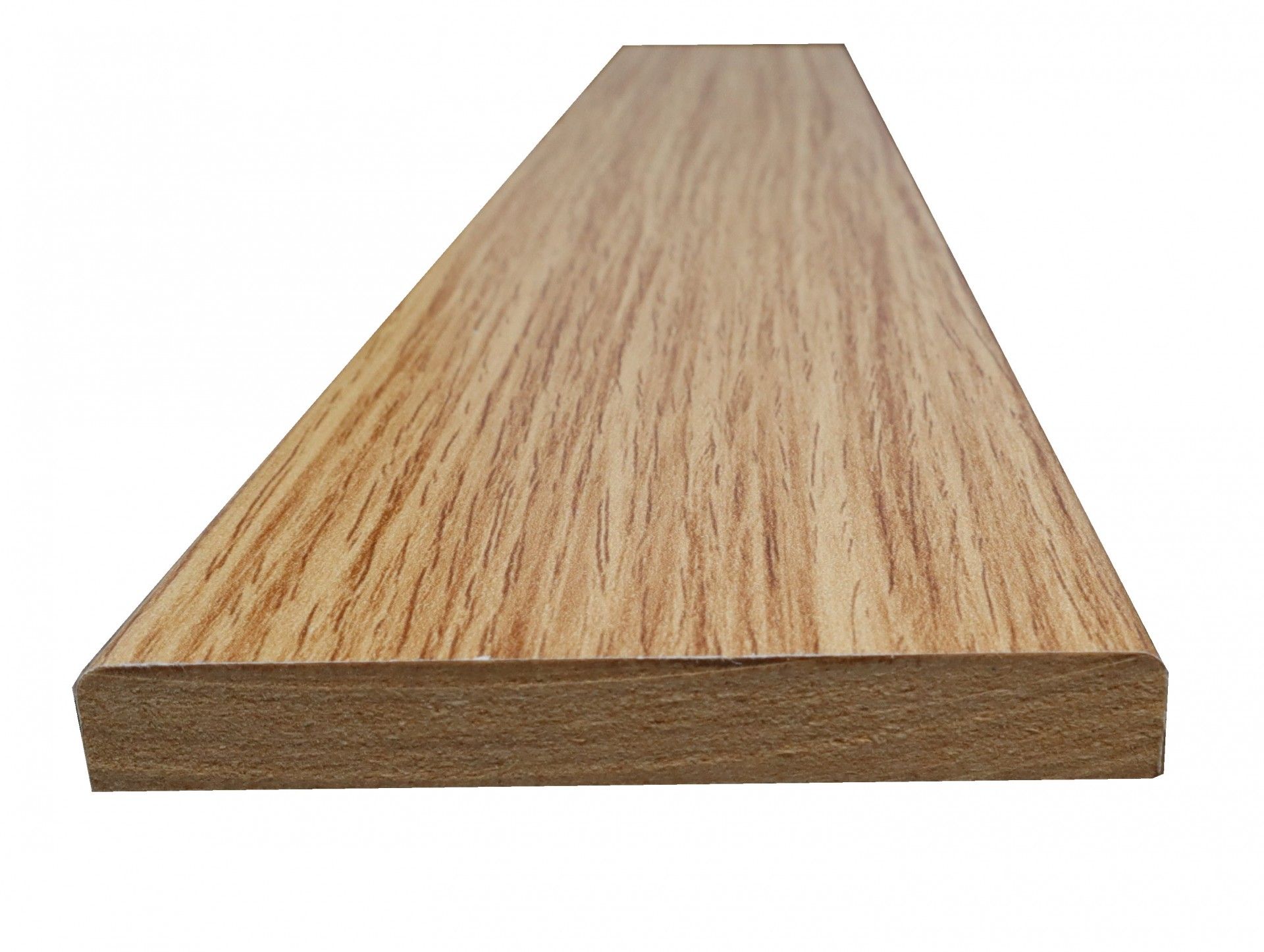 Perfil Mdf Guarnição Lisa Branco 70x9x240cm