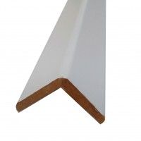 Perfil Mdf Cantoneira 40x40x240cm Branco Adesivo Perfil Mdf Cantoneira 40x40x240cm Branco Adesivo