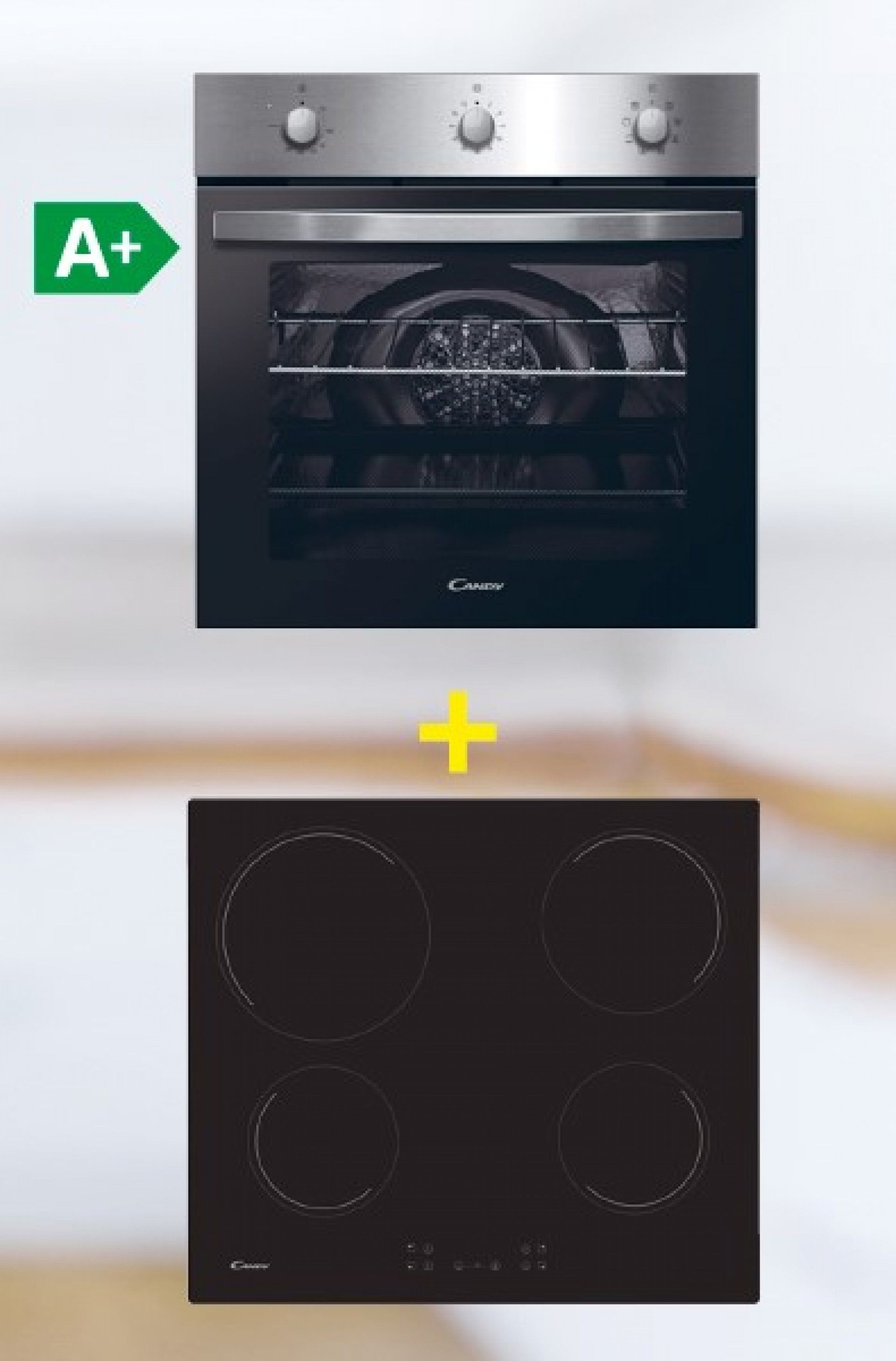 Pack Forno e Placa Vitrocerâmica CANDY