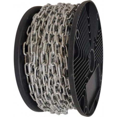 Corrente Elo Curto Zincado A-20 2mm 1m Corrente Elo Curto Zincado A-20 2mm 1m
