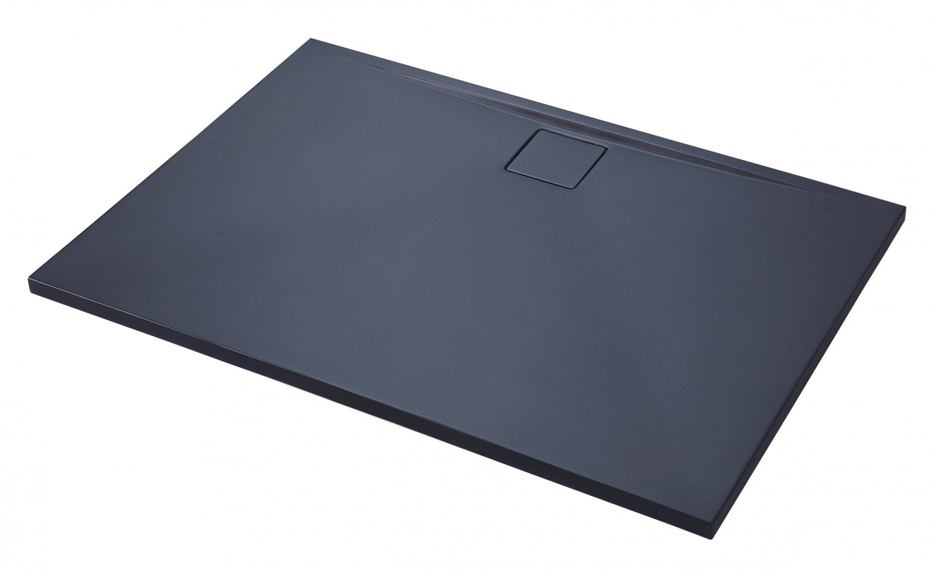 Base Duche Resina 120x80x4cm Cinza