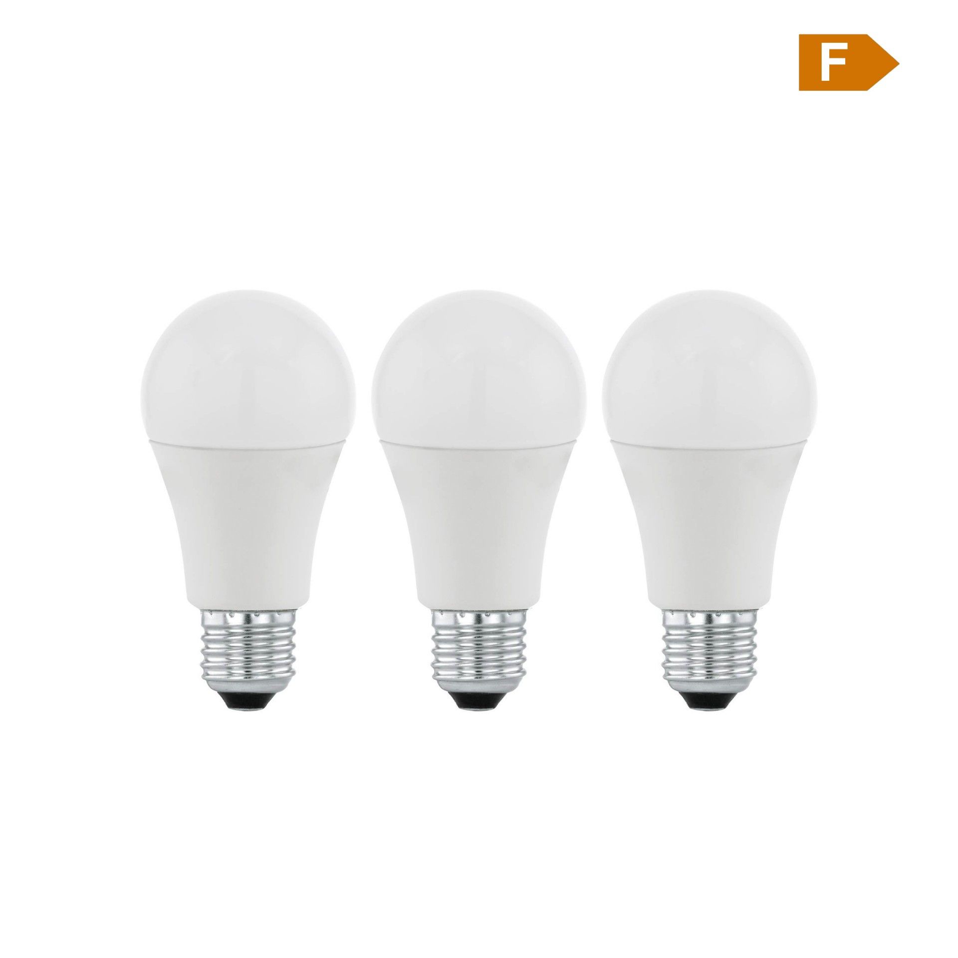 Lâmpada Led E27 4.9w 470l 3000k 3un