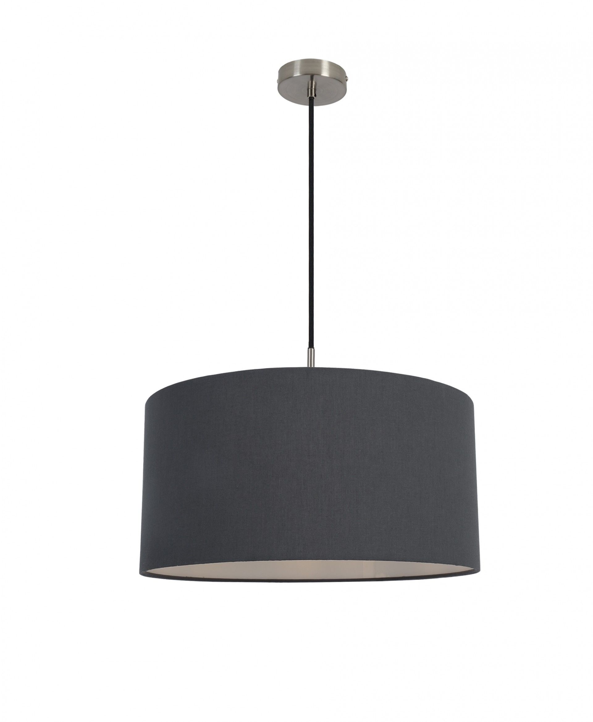 Suspensão Abajour Sanna 40cm 1xe27 Antracite