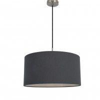 Suspensão Abajour Sanna 40cm 1xe27 Antracite Suspensão Abajour Sanna 40cm 1xe27 Antracite