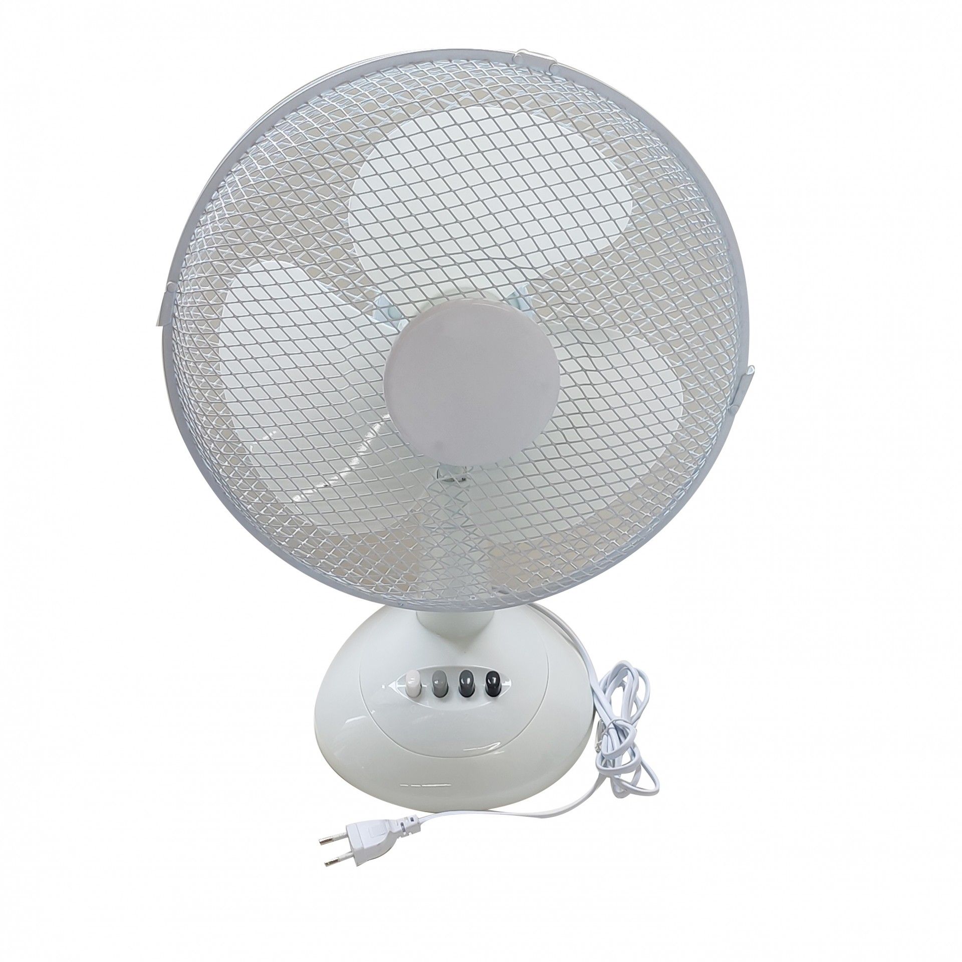 Ventoínha De Mesa Branca