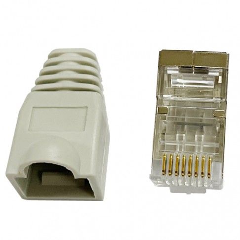 CONECTOR RJ45 CAT6 10UN CONECTOR RJ45 CAT6 10UN