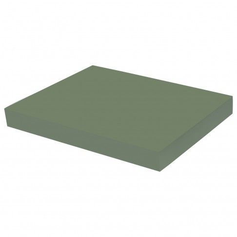 Prateleira Fixação Invisível 23.5X23.5X3.8cm Verde Prateleira Fixação Invisível 23.5X23.5X3.8cm Verde