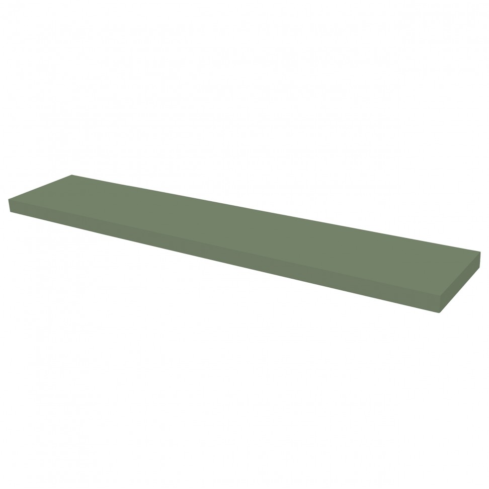Prateleira Fixação Invisível 118x23.5x3.8cm Verde Prateleira Fixação Invisível 118x23.5x3.8cm Verde