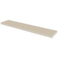 Prateleira Fixaçao Invisível 118x23.5x3.8cm Creme Prateleira Fixaçao Invisível 118x23.5x3.8cm Creme