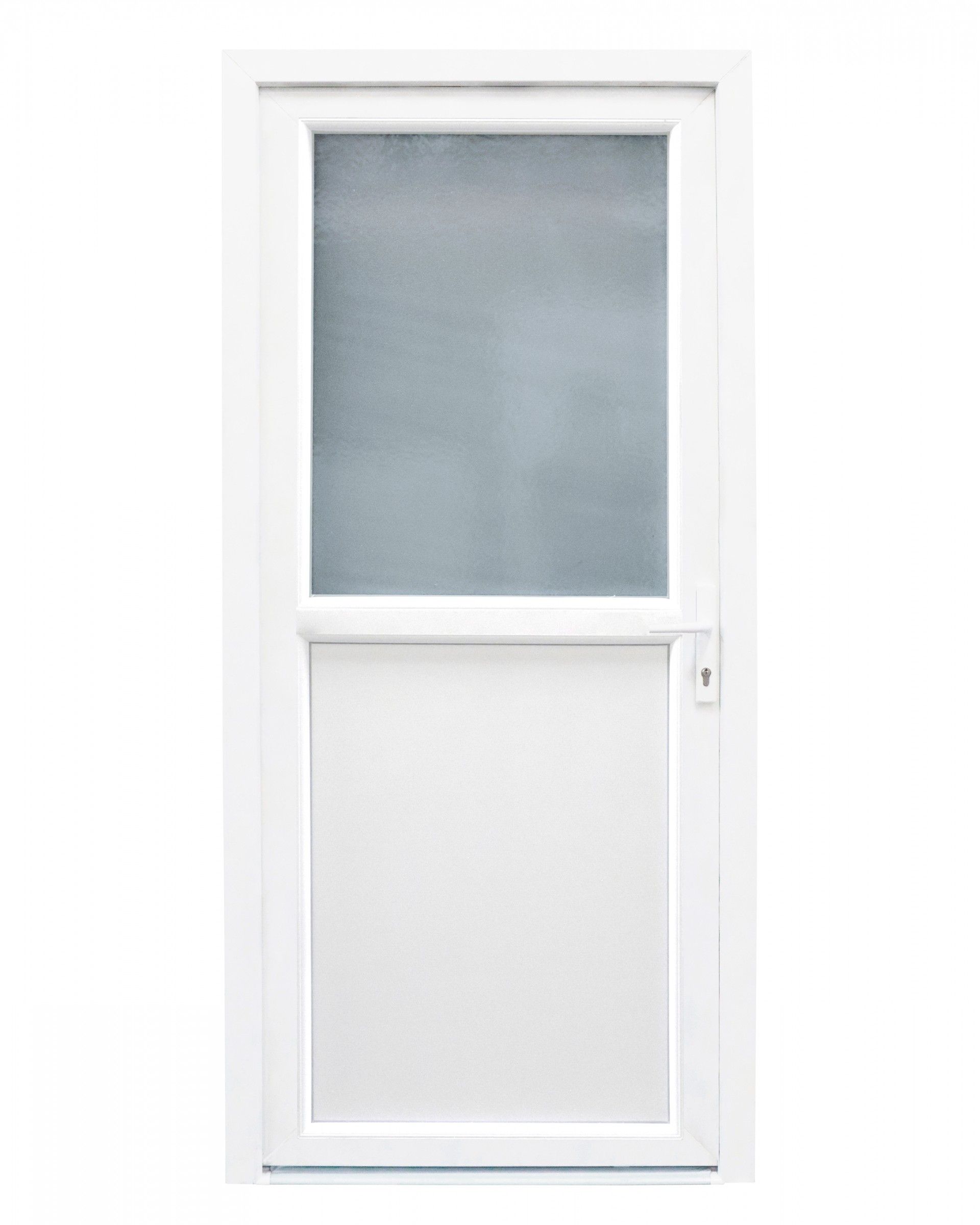Porta Exterior Vidro Pvc 208x98cm Direita