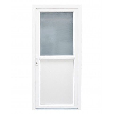 Porta Exterior Vidro Pvc 208x98cm Esquerda Porta Exterior Vidro Pvc 208x98cm Esquerda