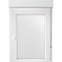 Janela Pvc 75x100+17 Vidro Direito Estore Janela Pvc 75x100+17 Vidro Direito Estore
