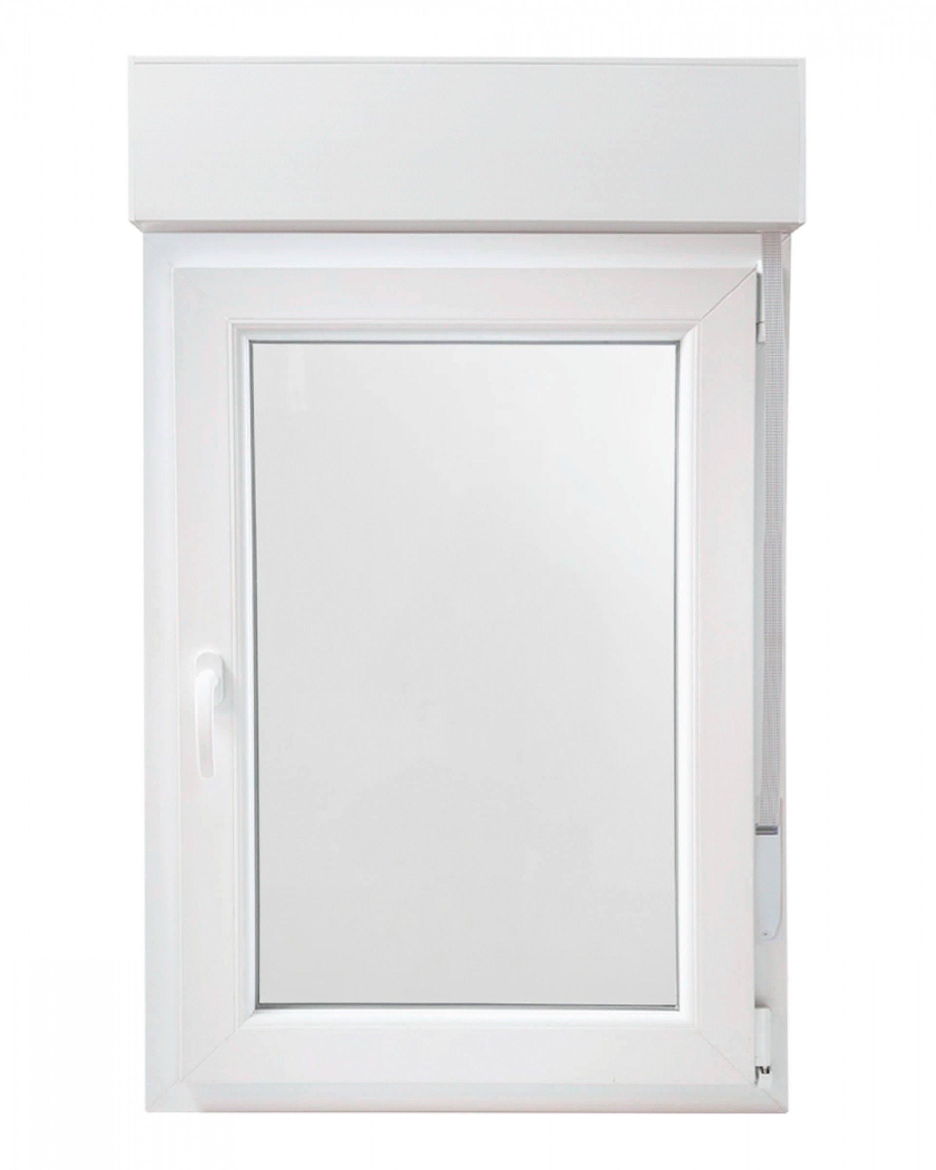 Janela Pvc 75x100+17 Vidro Direito Estore