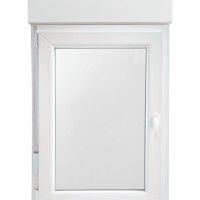 Janela Pvc 75x100+17 Vidro Esquerdo Estore Janela Pvc 75x100+17 Vidro Esquerdo Estore