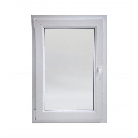 Janela Pvc Branca Vidro 100x70cm Esquerda Janela Pvc Branca Vidro 100x70cm Esquerda